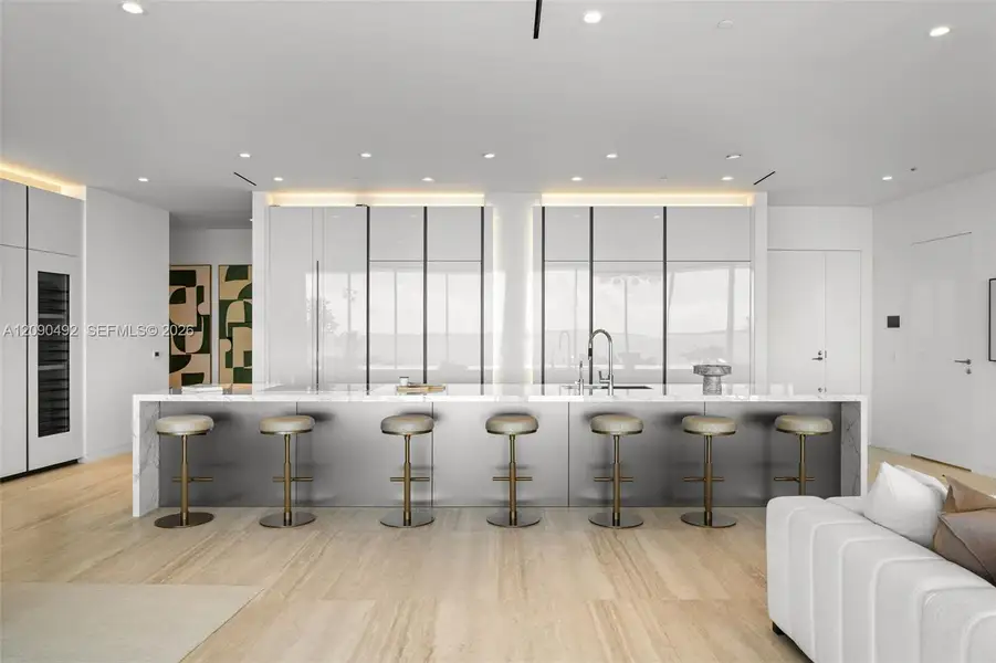 Furnished interior view inside a new home in , Miami (Image 9). Furnished interior view inside a new home in , Miami (Image 9).