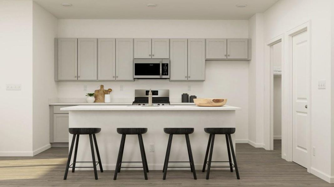 Furnished interior view inside a new home in Millers Pointe, Conyers (Image 19). Furnished interior view inside a new home in Millers Pointe, Conyers (Image 19).