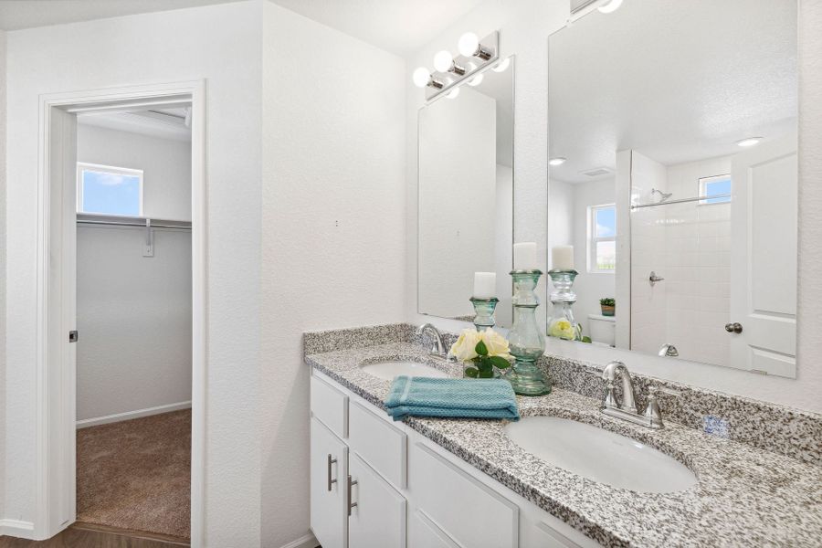 Furnished interior view inside a new home in Green Valley Ranch, Aurora (Image 18). Furnished interior view inside a new home in Green Valley Ranch, Aurora (Image 18).