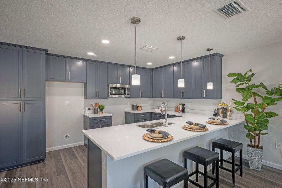 Furnished interior view inside a new home in , Jacksonville (Image 8).