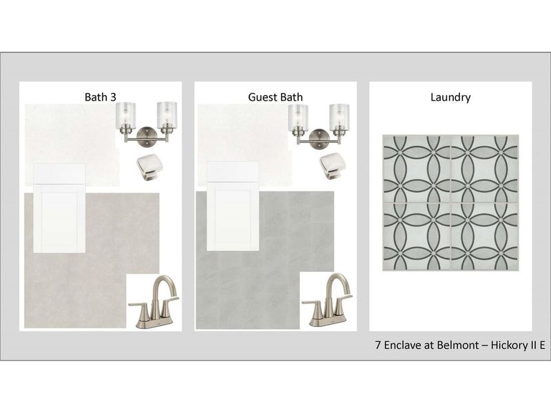 Sample of building materials used in homes in Enclave at Belmont, Belmont (Image 15). Sample of building materials used in homes in Enclave at Belmont, Belmont (Image 15).