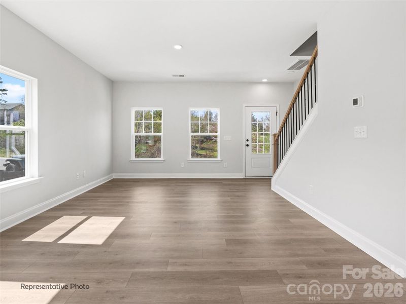 Spacious, unfurnished interior of a new home in , Asheville (Image 30).