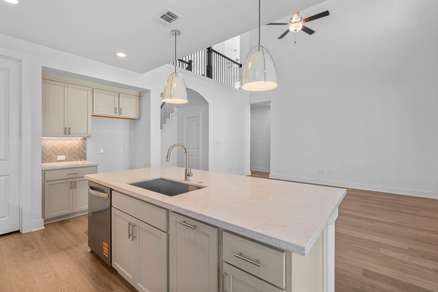 Open Concept Kitchen