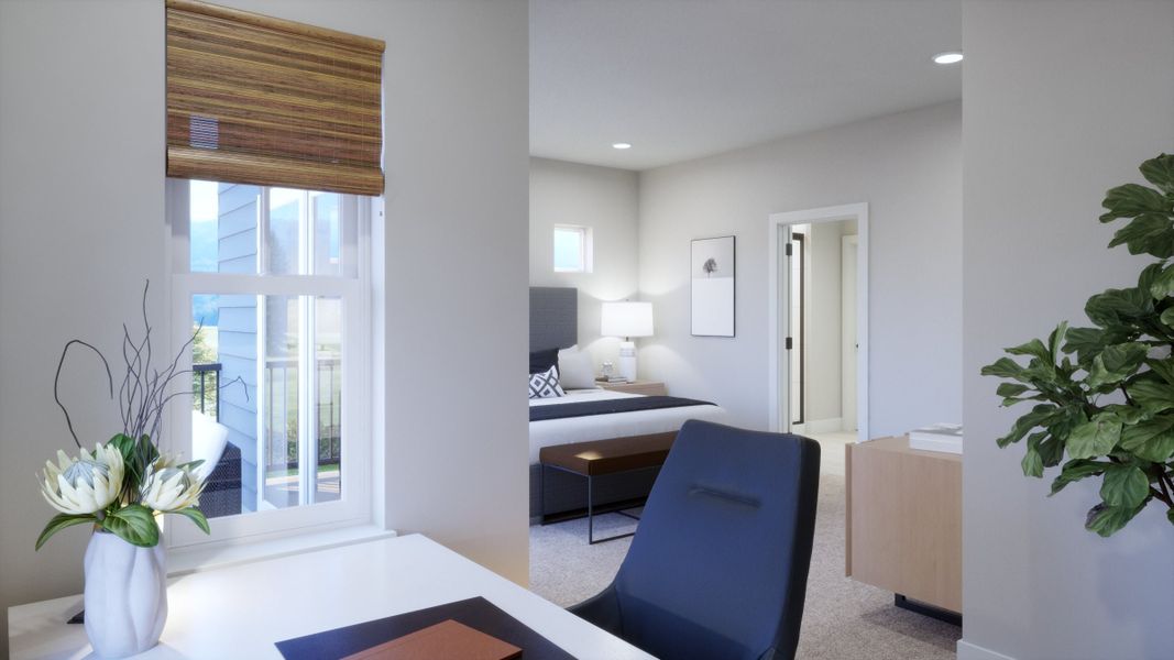 Representative furnished interior of a home built from the D by Trumark Homes in Erie Highlands, Erie (Image 10).