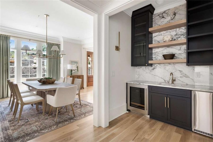 Furnished interior view inside a new home in , Alpharetta (Image 13). Furnished interior view inside a new home in , Alpharetta (Image 13).