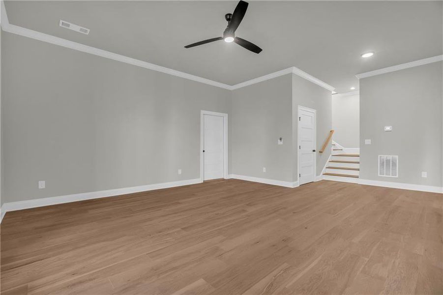 Spacious, unfurnished interior of a new home in , Gainesville (Image 42).