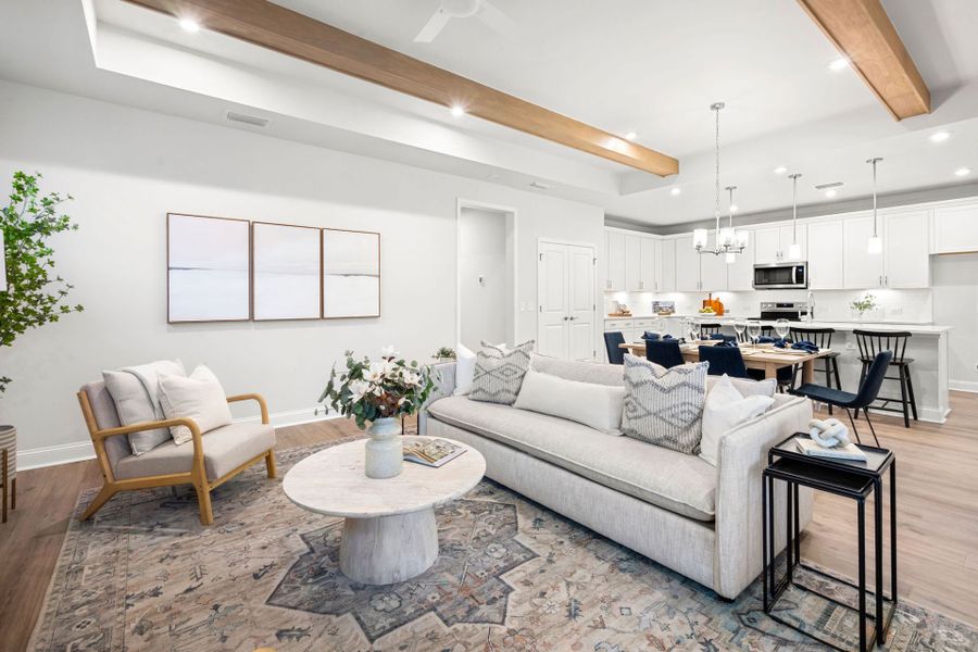 Representative furnished interior of a home built from the Caledonia by Del Webb in Sun City Hilton Head, Bluffton (Image 33). Representative furnished interior of a home built from the Caledonia by Del Webb in Sun City Hilton Head, Bluffton (Image 33).