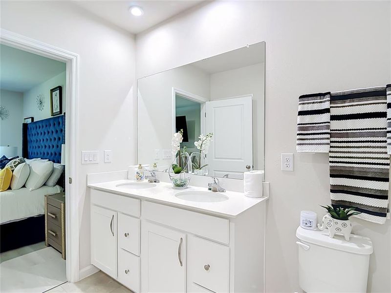 Furnished interior view inside a new home in , New Port Richey (Image 35).