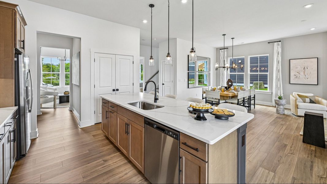 The Westport Plan by DRB Homes in Miller Farm - Kitchen The Westport Plan by DRB Homes in Miller Farm - Kitchen