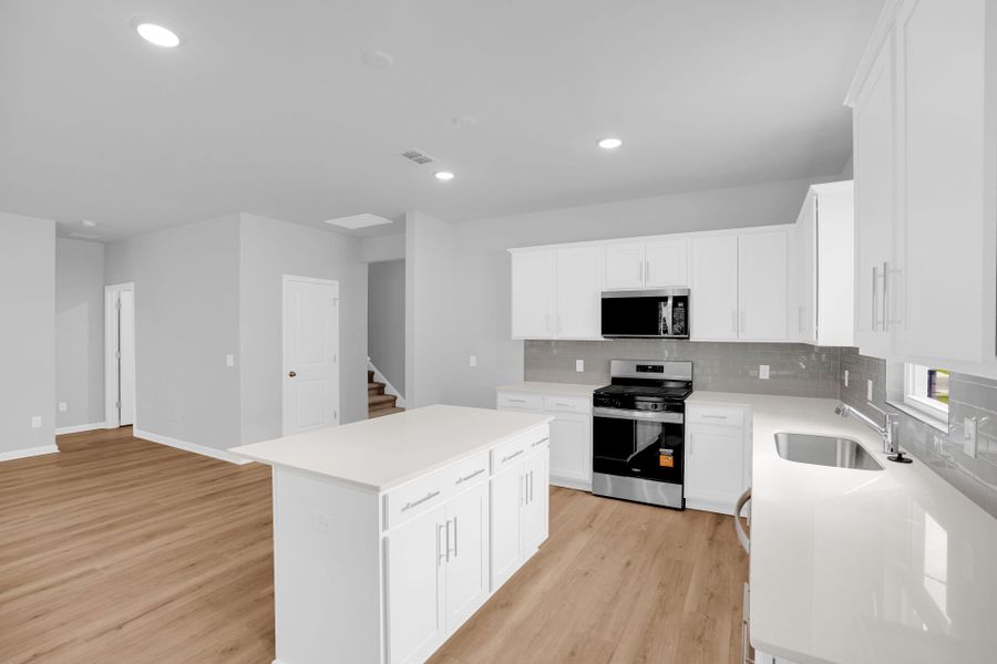 Furnished interior view inside a new home in Bradford Pointe, Summerville (Image 10).