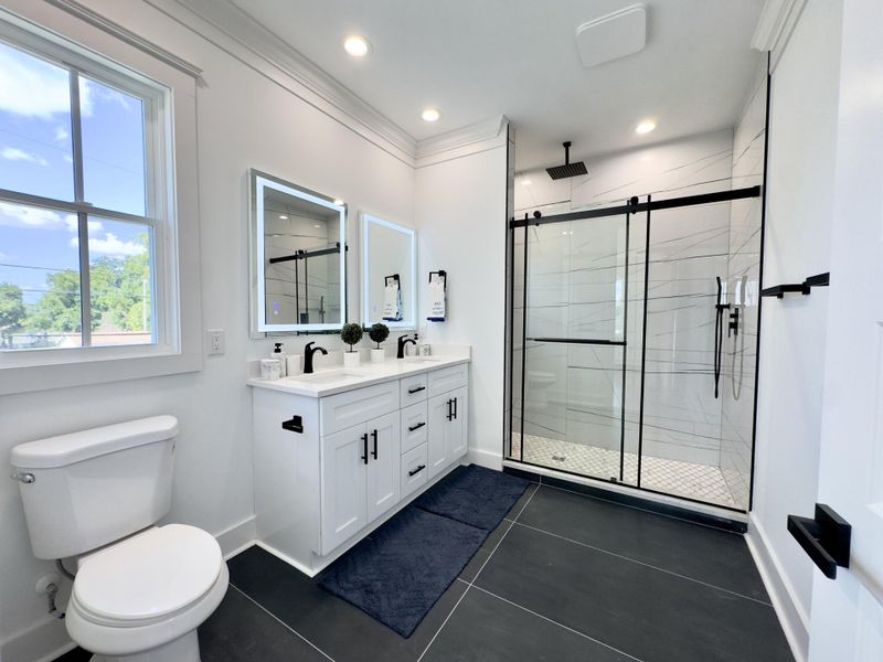 Furnished interior view inside a new home in , North Charleston (Image 32).