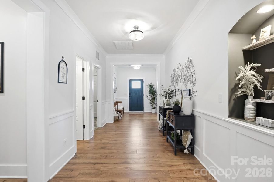 Furnished interior view inside a new home in , Monroe (Image 10).