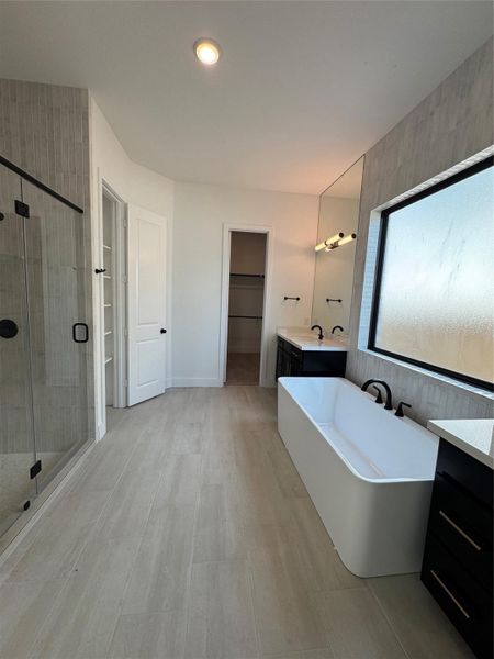 Furnished interior view inside a new home in Legacy Prairie at Katy Court 60', Katy (Image 7).