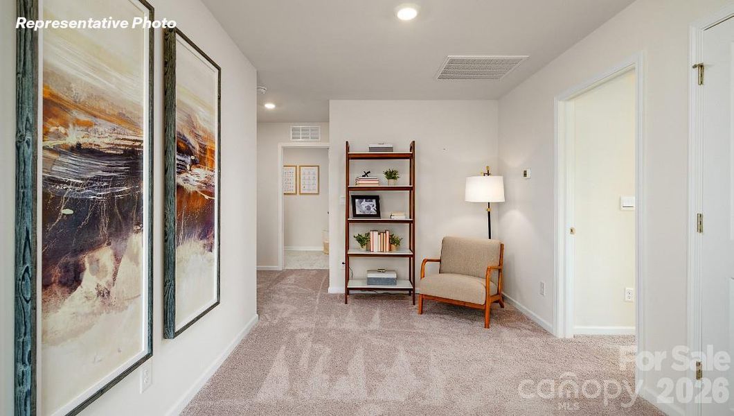 Furnished interior view inside a new home in Stanton, Richburg (Image 20).