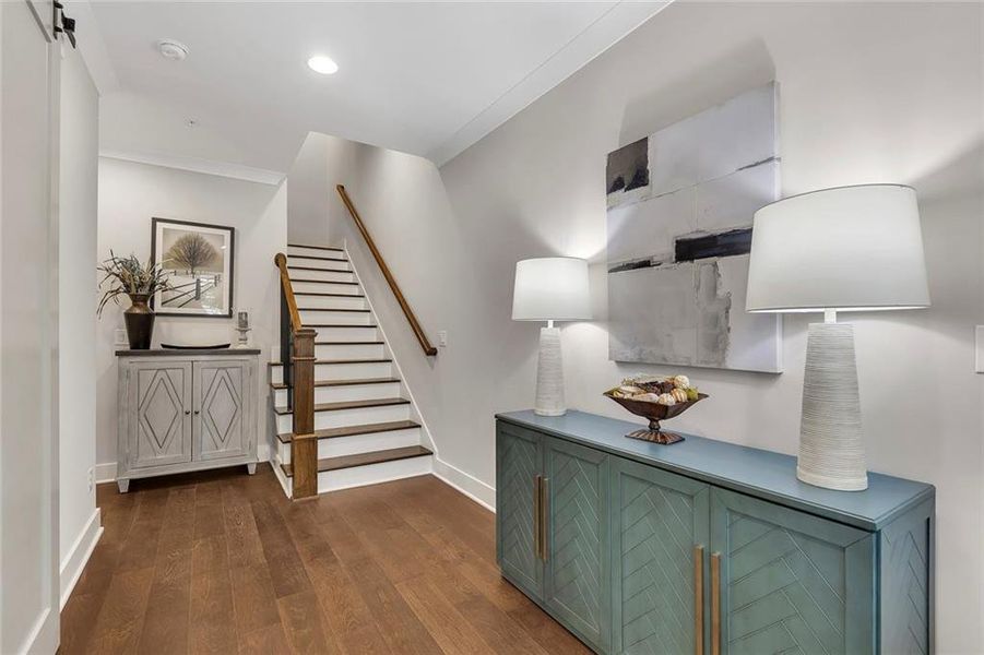 Furnished interior view inside a new home in , Woodstock (Image 43).