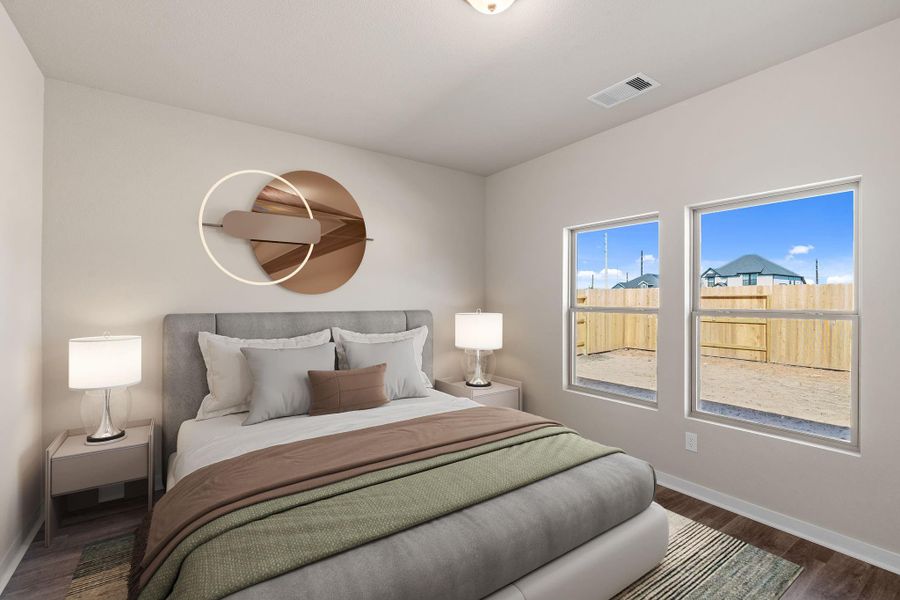 Furnished interior view inside a new home in Arabella on the Prairie 60', Richmond (Image 4).