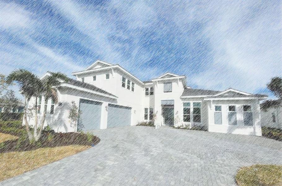 Artist Rendering of 2 Story Aragon Antilles w/Bonus Room