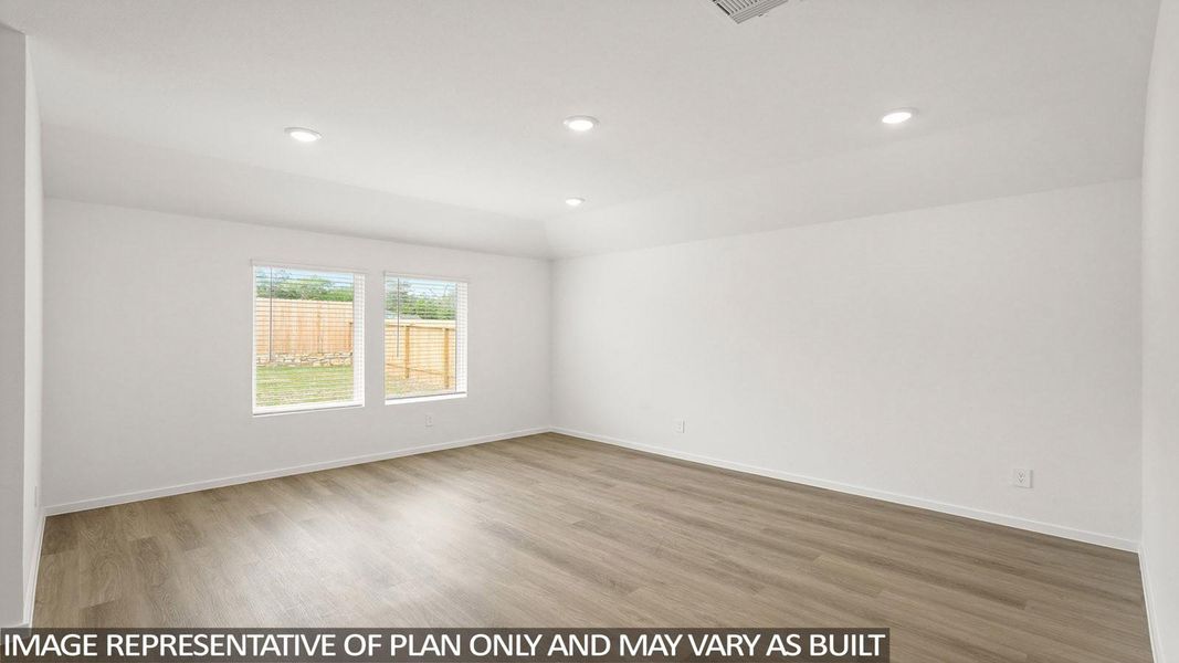Spacious, unfurnished interior of a new home in Grand Pines, Magnolia (Image 17). Spacious, unfurnished interior of a new home in Grand Pines, Magnolia (Image 17).