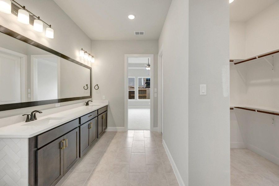 Furnished interior view inside a new home in Brookewater - Ascent Collection, Rosenberg (Image 5).
