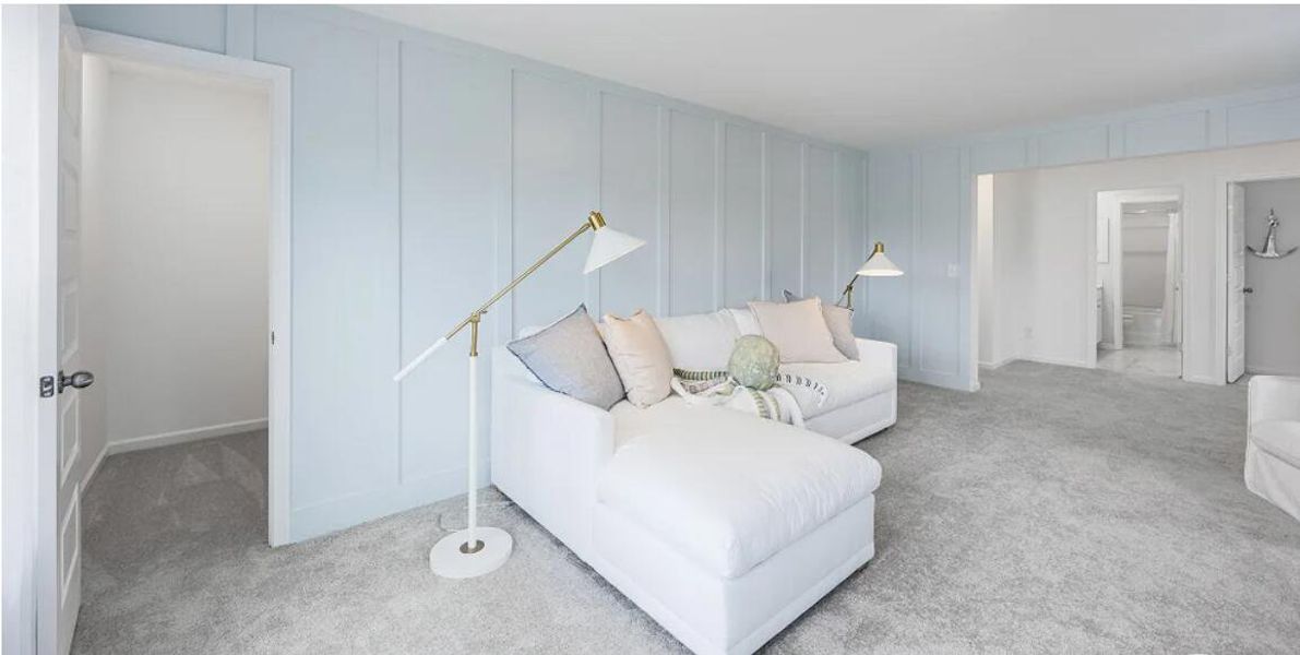 Furnished interior view inside a new home in Limehouse Farms, Summerville (Image 22).
