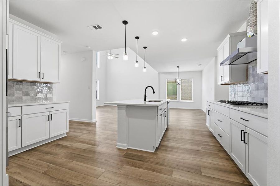Furnished interior view inside a new home in La Terra, Celina (Image 11).