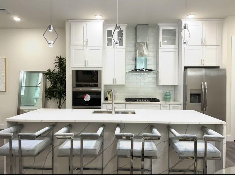 Furnished interior view inside a new home in , Houston (Image 7). Furnished interior view inside a new home in , Houston (Image 7).