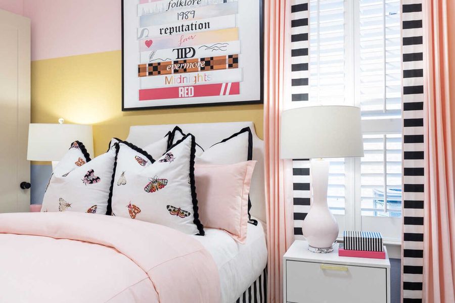 Representative Secondary Bedroom - some options shown