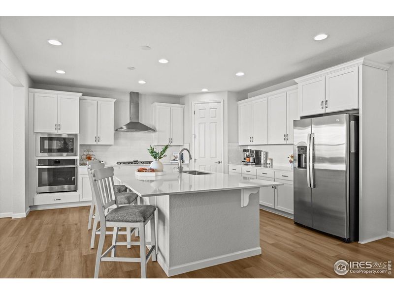 Furnished interior view inside a new home in Prairie Song, Windsor (Image 13).