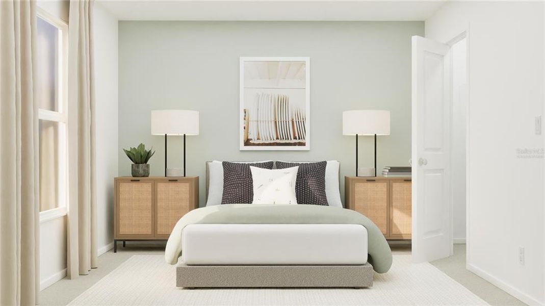 Furnished interior view inside a new home in , St. Cloud (Image 15). Furnished interior view inside a new home in , St. Cloud (Image 15).