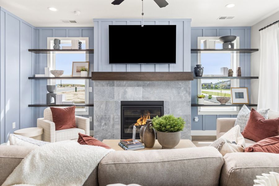 Plan C304 Representative Photo - Living Room