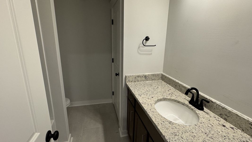 Close-up of interior finishes inside a home in The Greens at Legacy Townhomes, Springfield (Image 12).