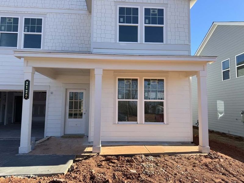 Front Porch Construction Progress