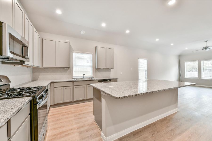 Furnished interior view inside a new home in King Oaks Village, Baytown (Image 9).