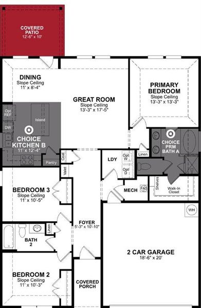 Beazer Homes Lake Point Allegheny plan