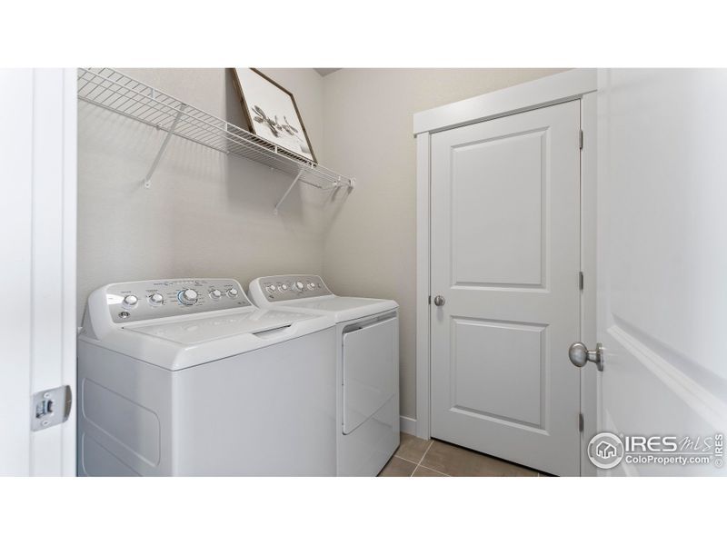 Laundry - Appliances not included - photo not of actual unit - finishes may vary