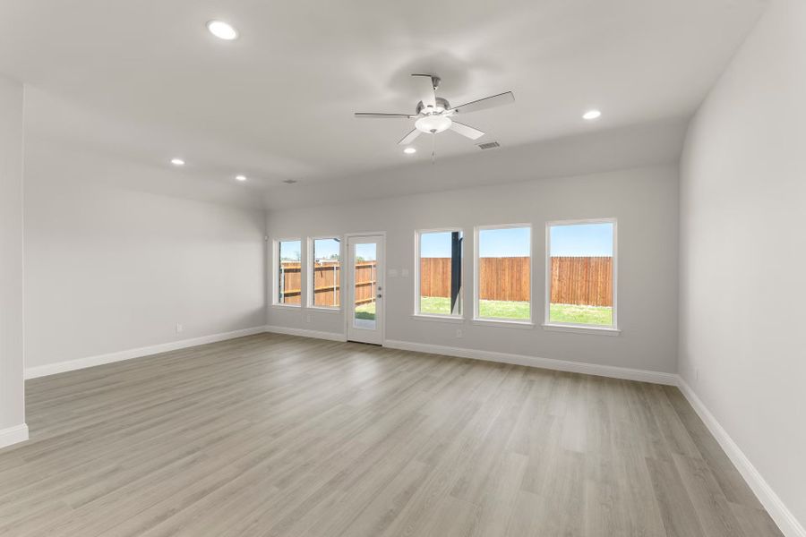 Representative unfurnished interior of a home built from the Liberty by Rockwell Homes in Walden Pond, Forney (Image 24). Representative unfurnished interior of a home built from the Liberty by Rockwell Homes in Walden Pond, Forney (Image 24).