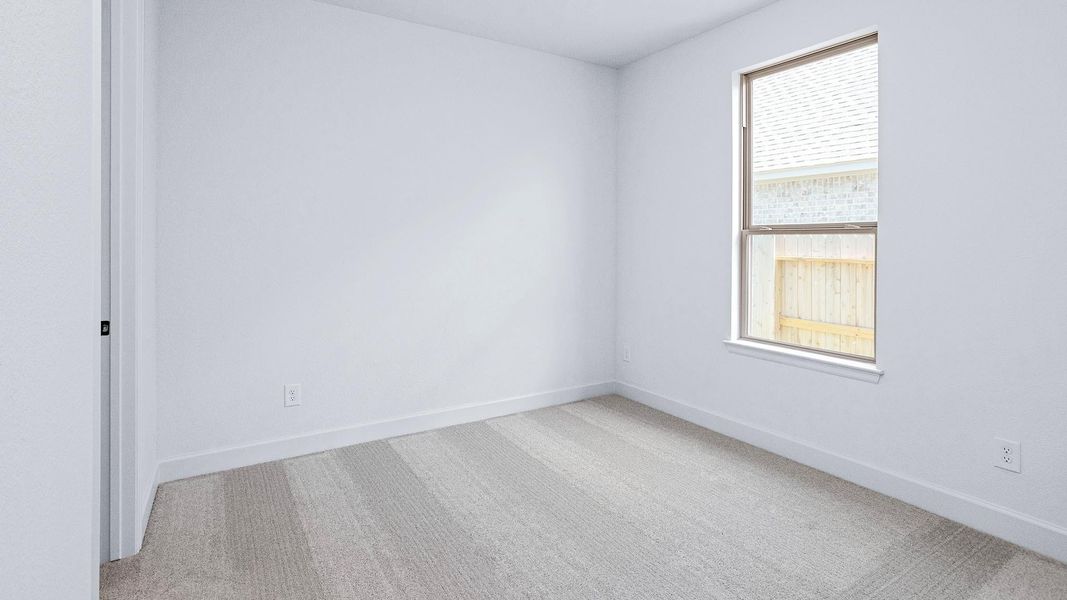 Spacious, unfurnished interior of a new home in Evergreen 50', Conroe (Image 10).