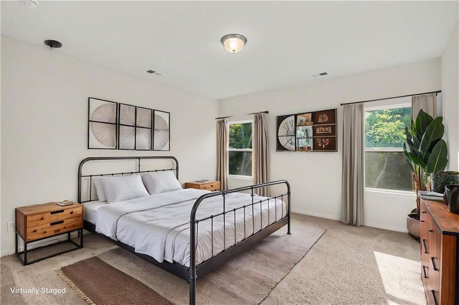 Furnished interior view inside a new home in Highland Crossing, Cartersville (Image 8).