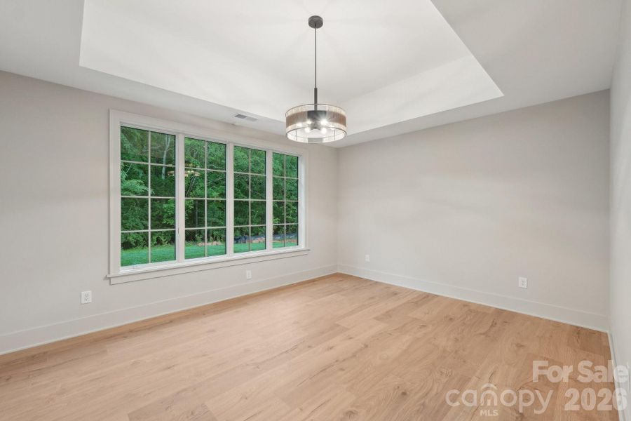 Spacious, unfurnished interior of a new home in Cardinal Crest, Weddington (Image 44). Spacious, unfurnished interior of a new home in Cardinal Crest, Weddington (Image 44).