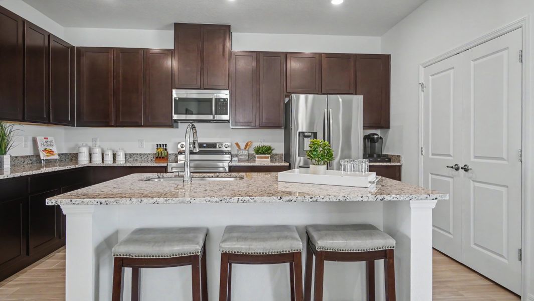 Representative furnished interior of a home built from the Sheffield by Maronda Homes in Oakwood Estates, Green Cove Springs (Image 19).