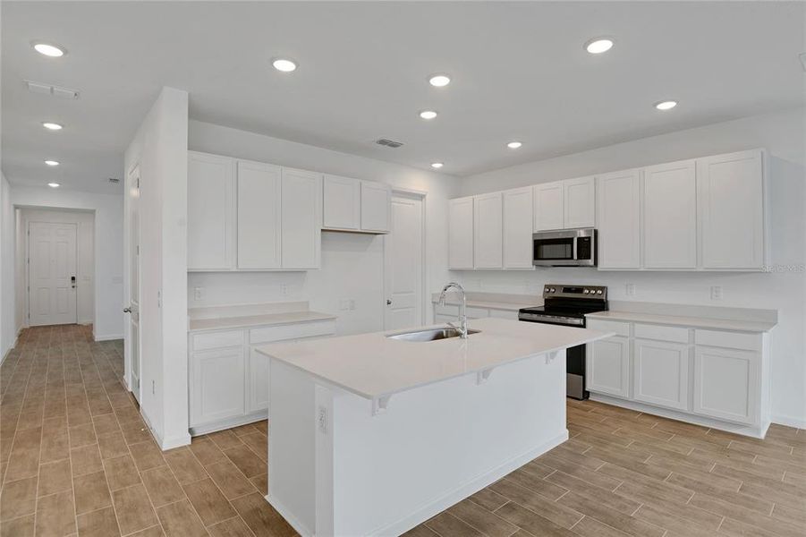 Furnished interior view inside a new home in Seasons at Grandview Gardens, Deland (Image 5).