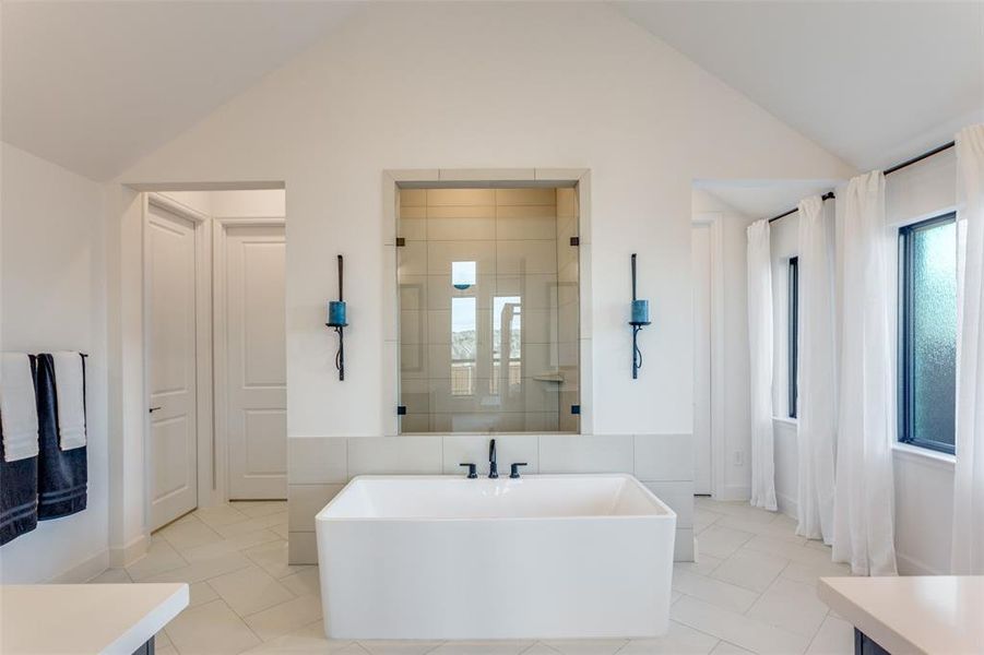 Furnished interior view inside a new home in Ventana, Fort Worth (Image 9).