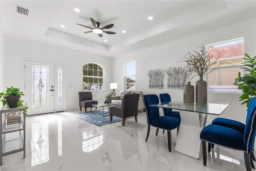 Furnished interior view inside a new home in , Tampa (Image 4).