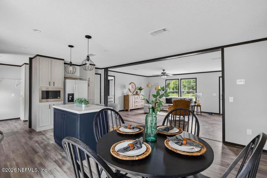 Furnished interior view inside a new home in , Callahan (Image 18).