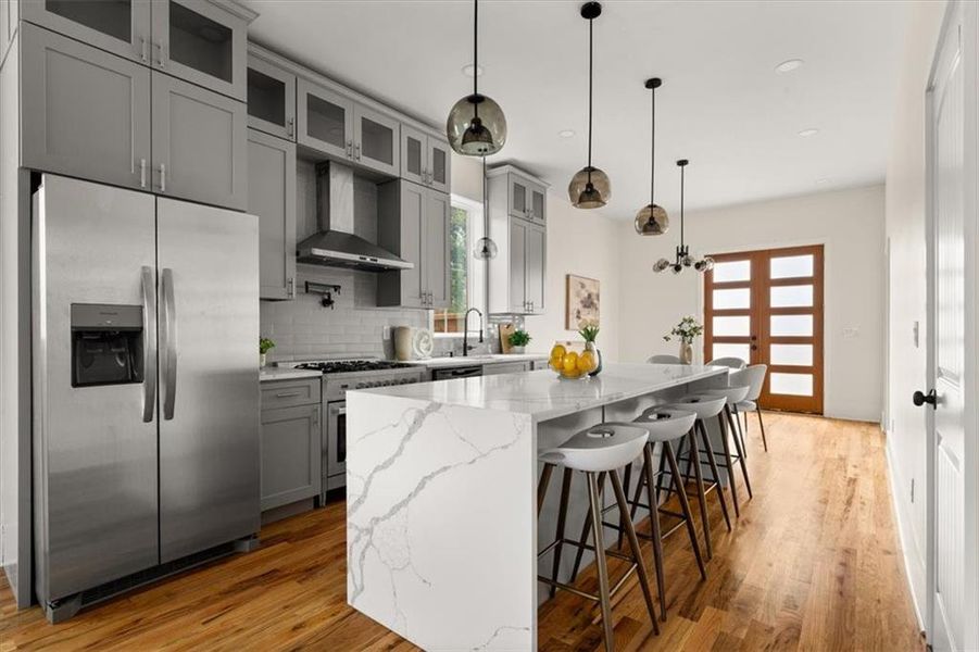 Furnished interior view inside a new home in , Atlanta (Image 16). Furnished interior view inside a new home in , Atlanta (Image 16).