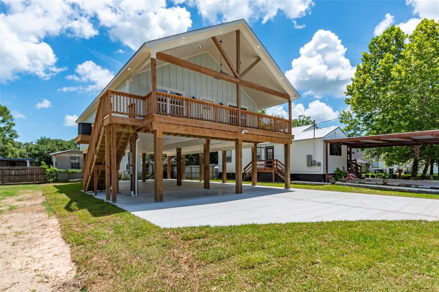 Another view of the front exterior of the home.