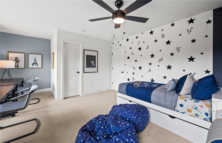 Furnished interior view inside a new home in Briar Creek, Atlanta (Image 15).