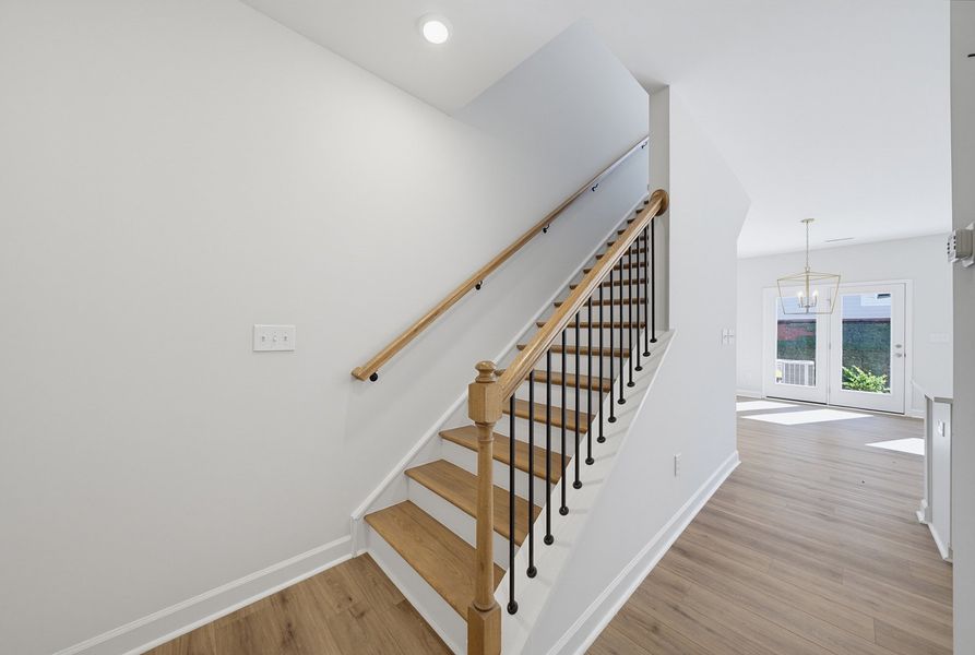 Spacious, unfurnished interior of a new home in Sweetbrier, Durham (Image 13).