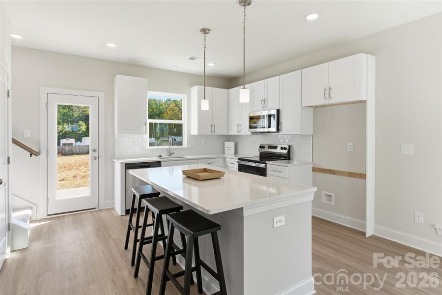 Furnished interior view inside a new home in , Fort Mill (Image 6).