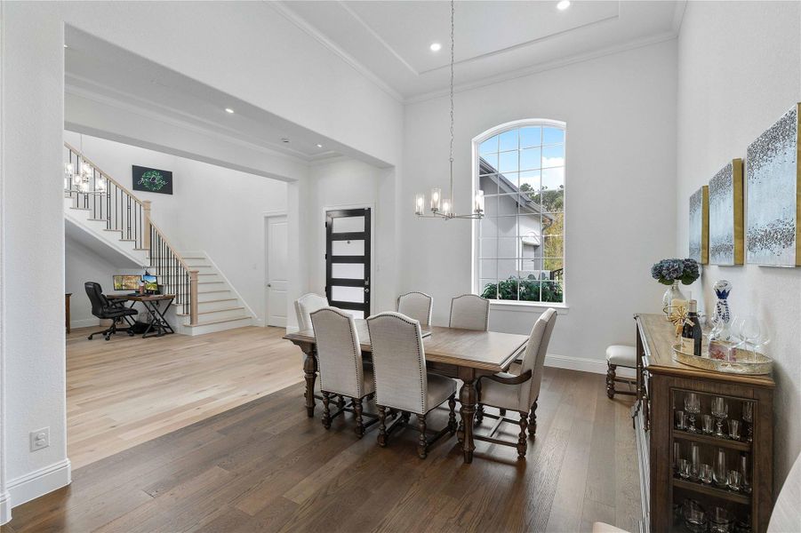 Furnished interior view inside a new home in , Conroe (Image 7). Furnished interior view inside a new home in , Conroe (Image 7).